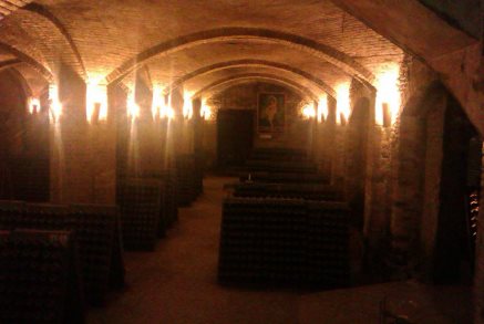 Un'antica sala dell'azienda