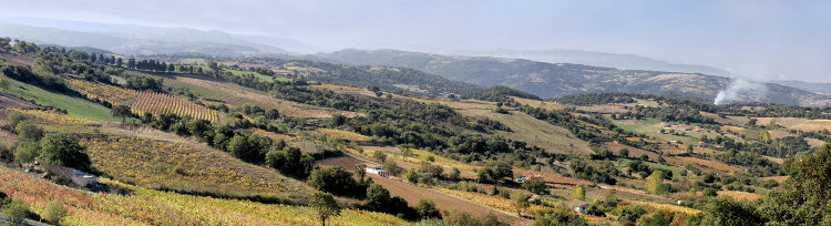Panorama del Mandrolisai. Foto di Lello Arru.