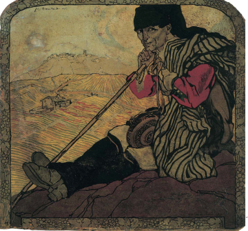 Mario Delitala. Il guardiano della vigna (1913)