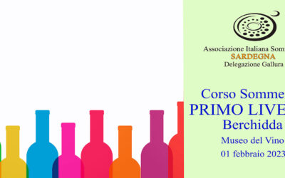 Corso 1° livello BERCHIDDA 2023 (Museo del Vino)