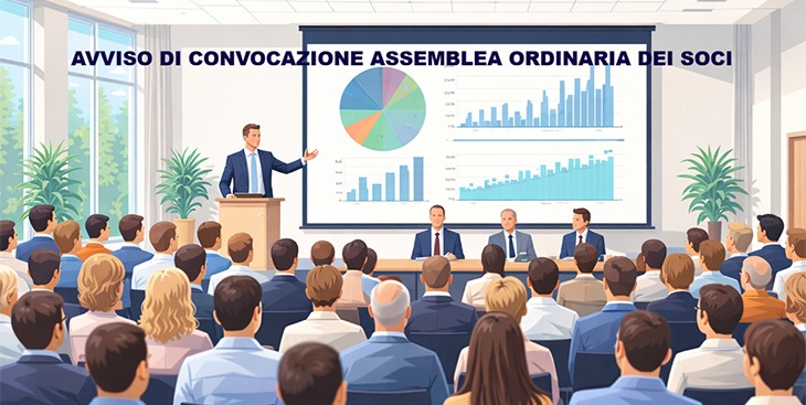 Avviso di convocazione Assemblea Ordinaria dei Soci